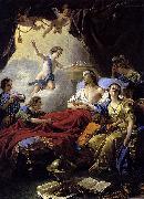Louis Jean Francois Lagrenee Allegory on the Death of the Dauphin oil painting reproduction